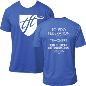 TFT Born to Educate Short Sleeve Tee - Royal Blue