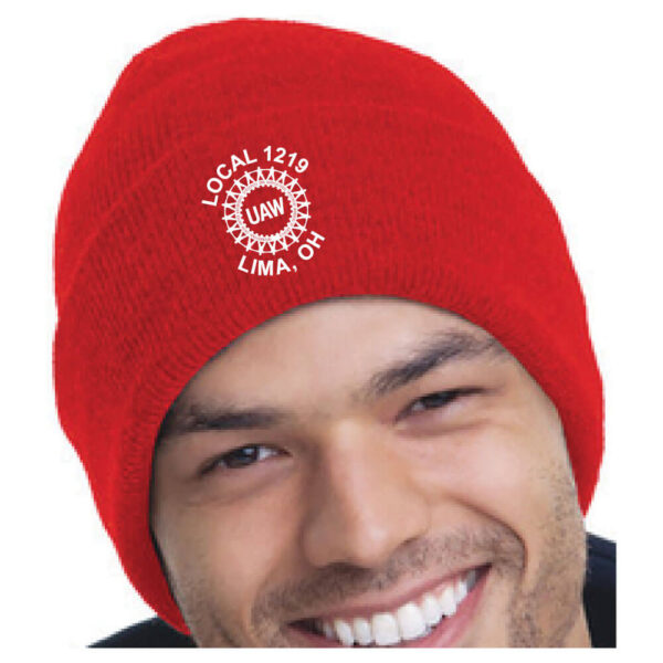 Bayside UAW Logo Beanie - Image 3