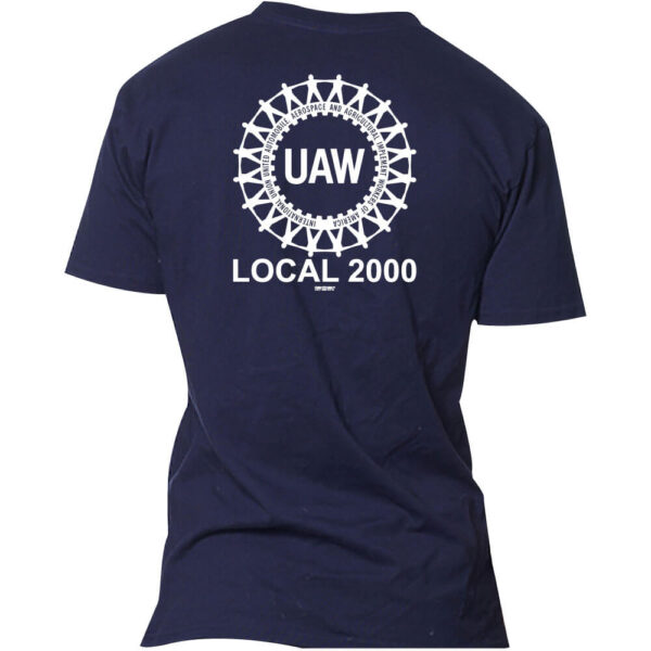 UAW Local 2000 Logo Tee Short Sleeve - Image 7