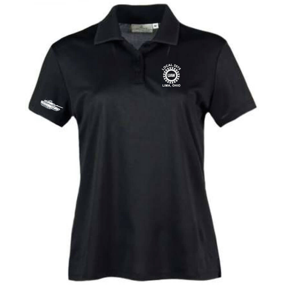 UAW 2075 Logo Ladies' Polo