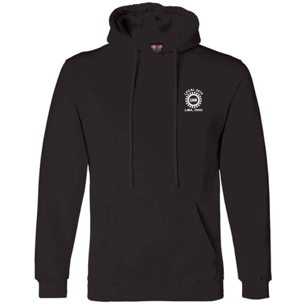 UAW 2075 Logo Pullover Hoodie - Image 2