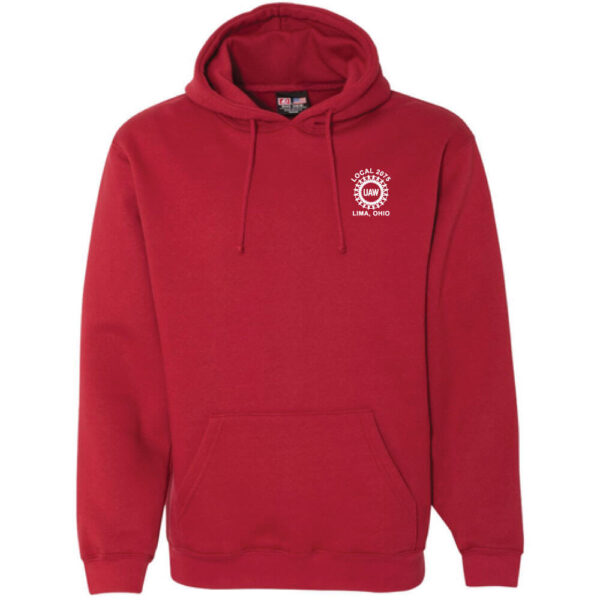 UAW 2075 Logo Pullover Hoodie - Image 4