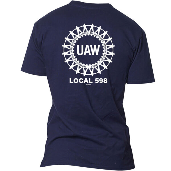 UAW 598 Logo Tee - Image 5