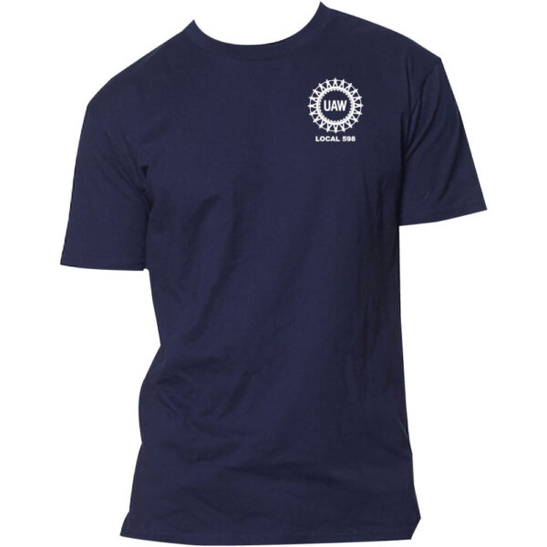 UAW 598 Logo Tee - Image 4
