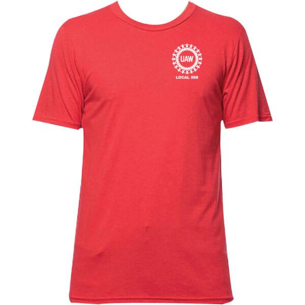 UAW 598 Logo Tee - Image 2