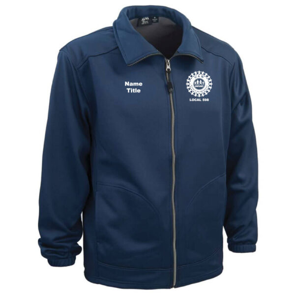 Men's Soft Shell Full Zip Jacket - Chaplaincy